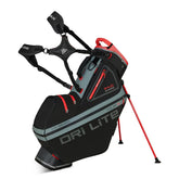 Big Max Dri Lite Hybrid Tour golf bag - stand bag (black-gray-red)